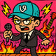 Ugly Funny Art Machine PFP Logo